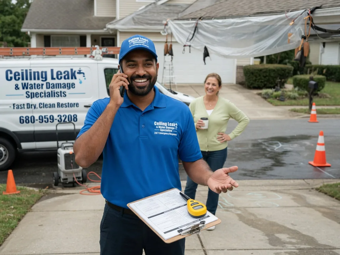 Ceiling Leak Cleanup Midvale, ID FAQs